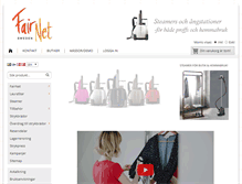 Tablet Screenshot of fairnet.se
