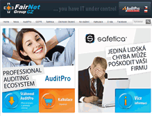 Tablet Screenshot of fairnet.cz