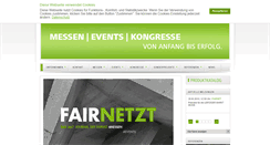 Desktop Screenshot of fairnet.de