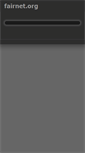 Mobile Screenshot of fairnet.org